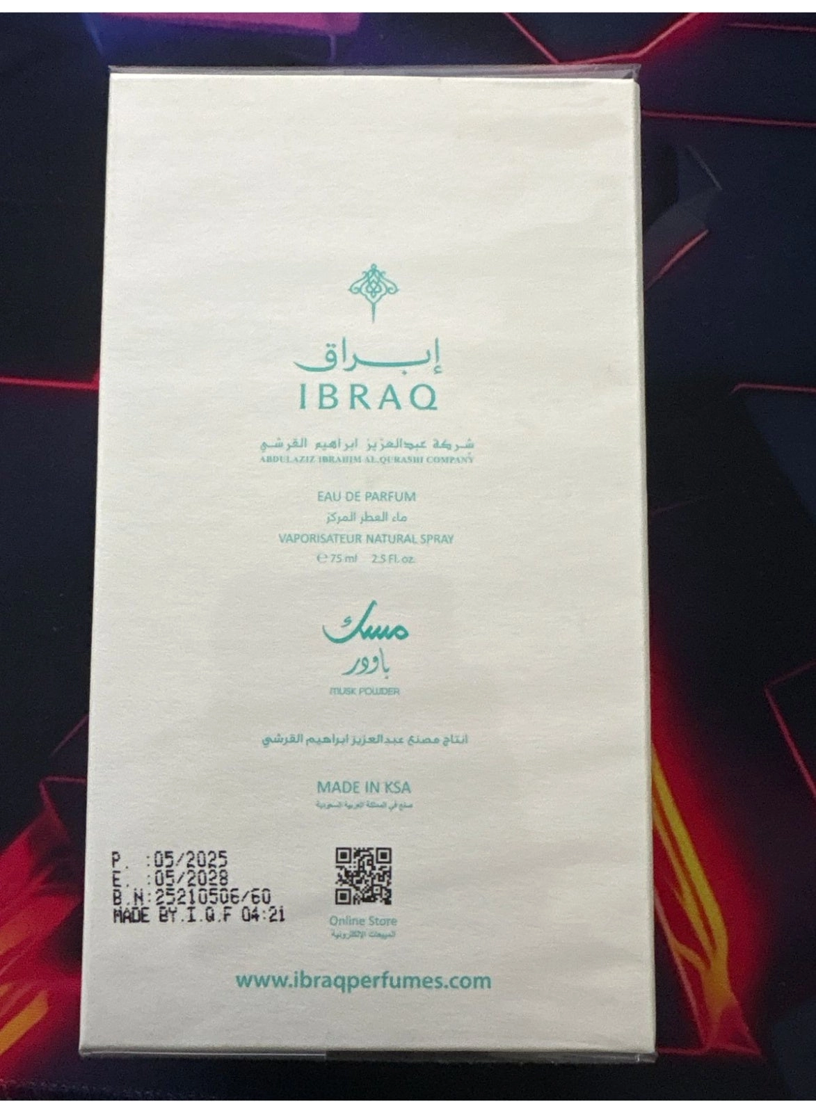 POWDER MUSK Eau de Parfum 75 ml