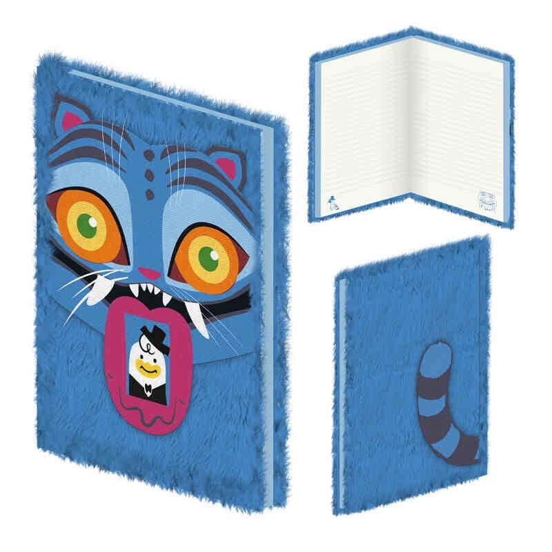PYRAMID Derpy Fuzzy Plush Notebook A5