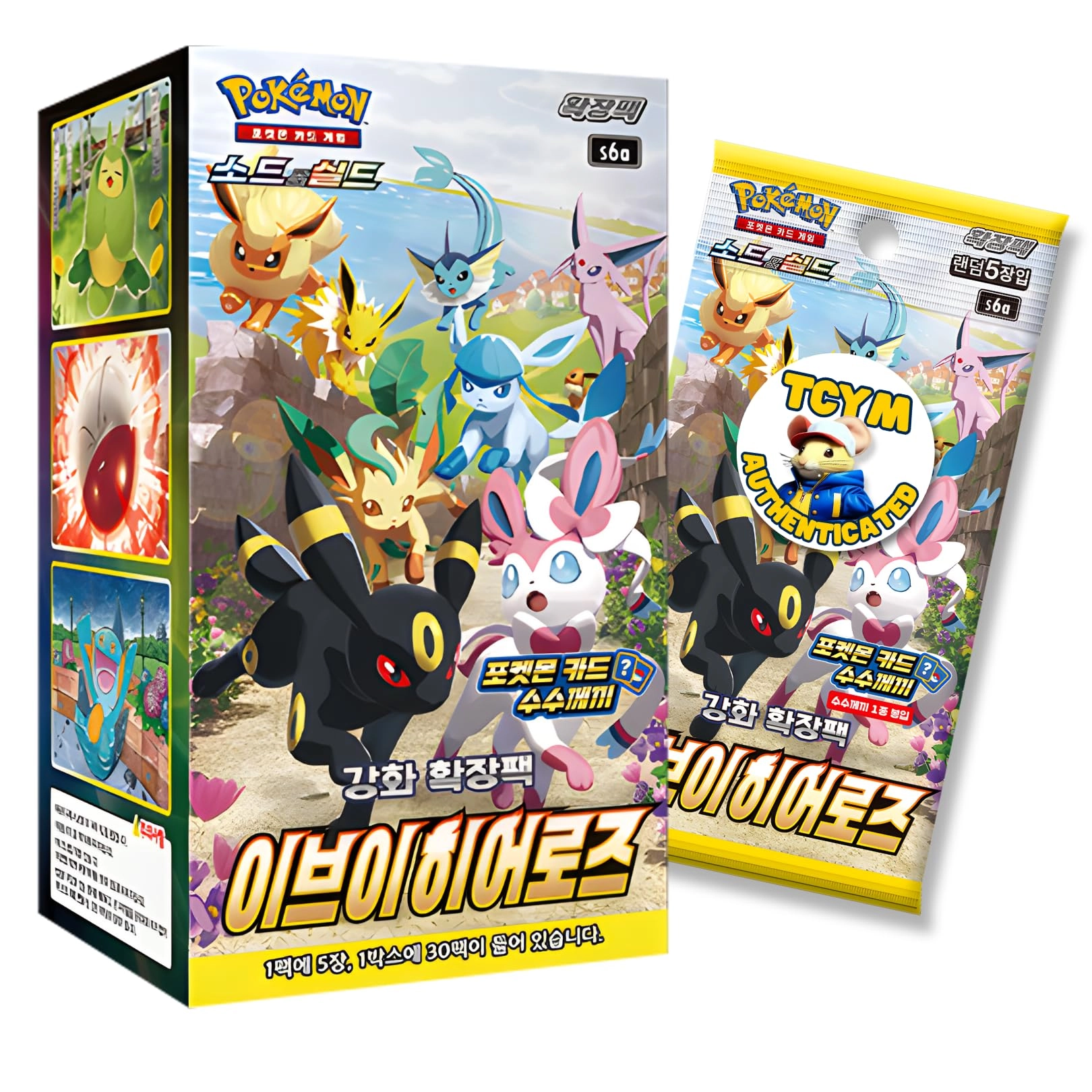Stone Digital Media Ltd Evolving Skies Eevee Heroes Booster Box - Korean 30pcs
