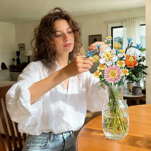 Rose Bouquet Building Set (01050) - Botanicals