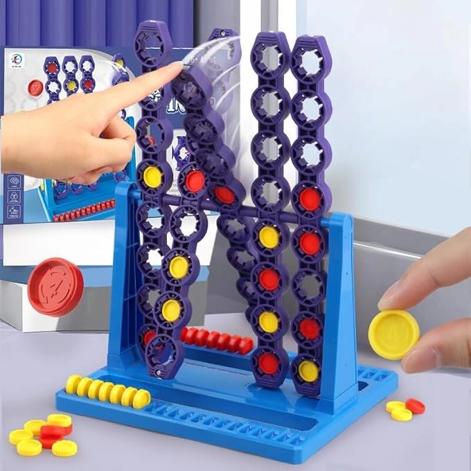 TERRIFI Connect 4 Spin - Travel Game