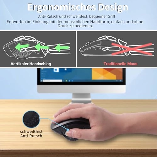 Vertical Mouse - Wireless