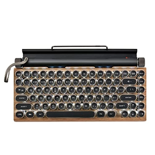 Retro Typewriter Keyboard - Wireless