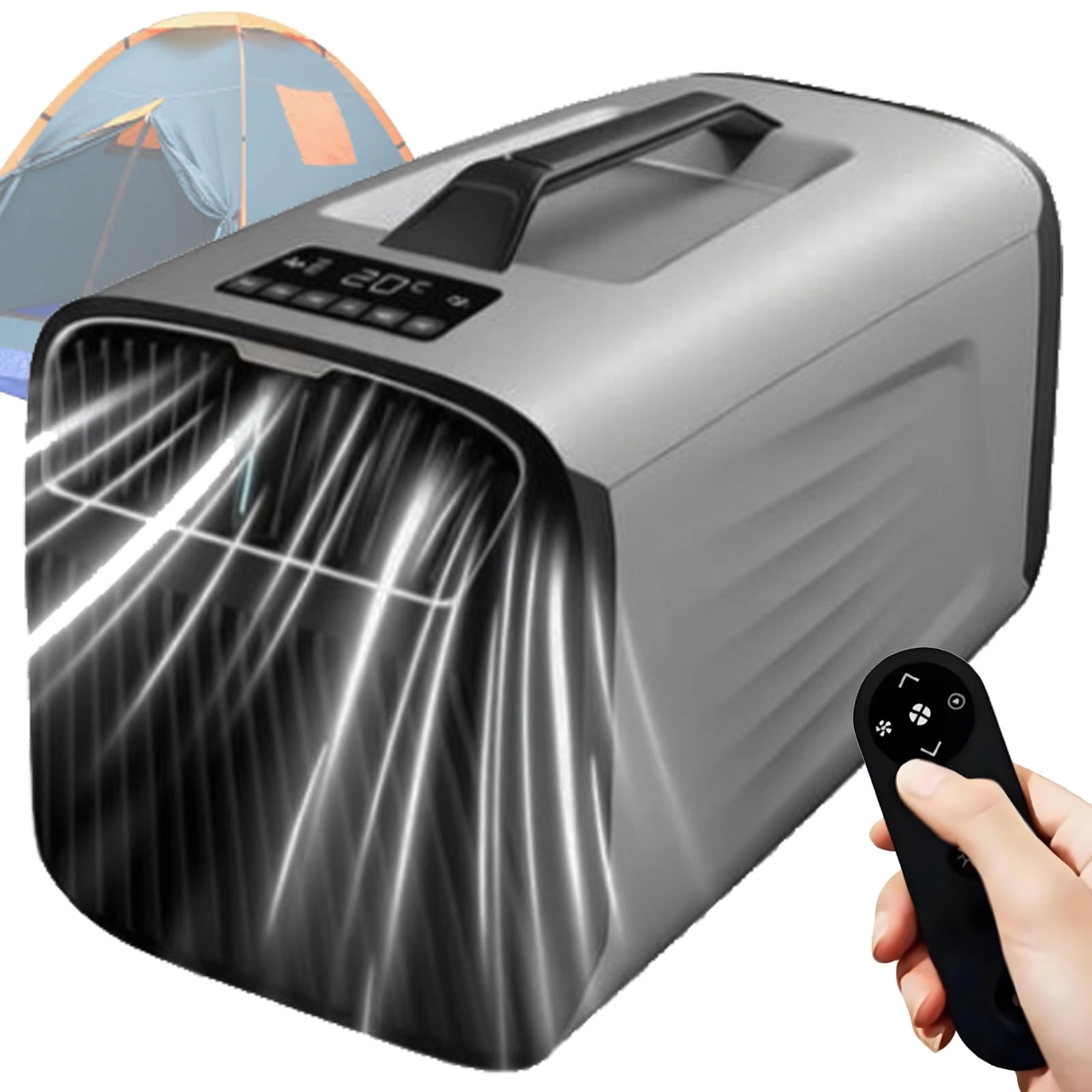 Portable Tent Air Conditioner - 5200BTU 24V