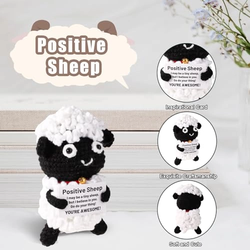 Positive Sheep - 12 cm wool thread