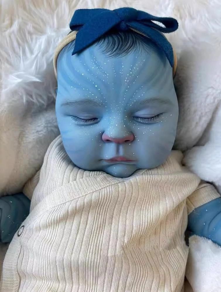 Peaches Reborn Baby Doll - 20 inch full vinyl limbs soft cloth body