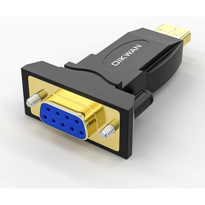 OIKWAN USB TO RS232 SERIAL ADAPTER - USB 2.0 DB9