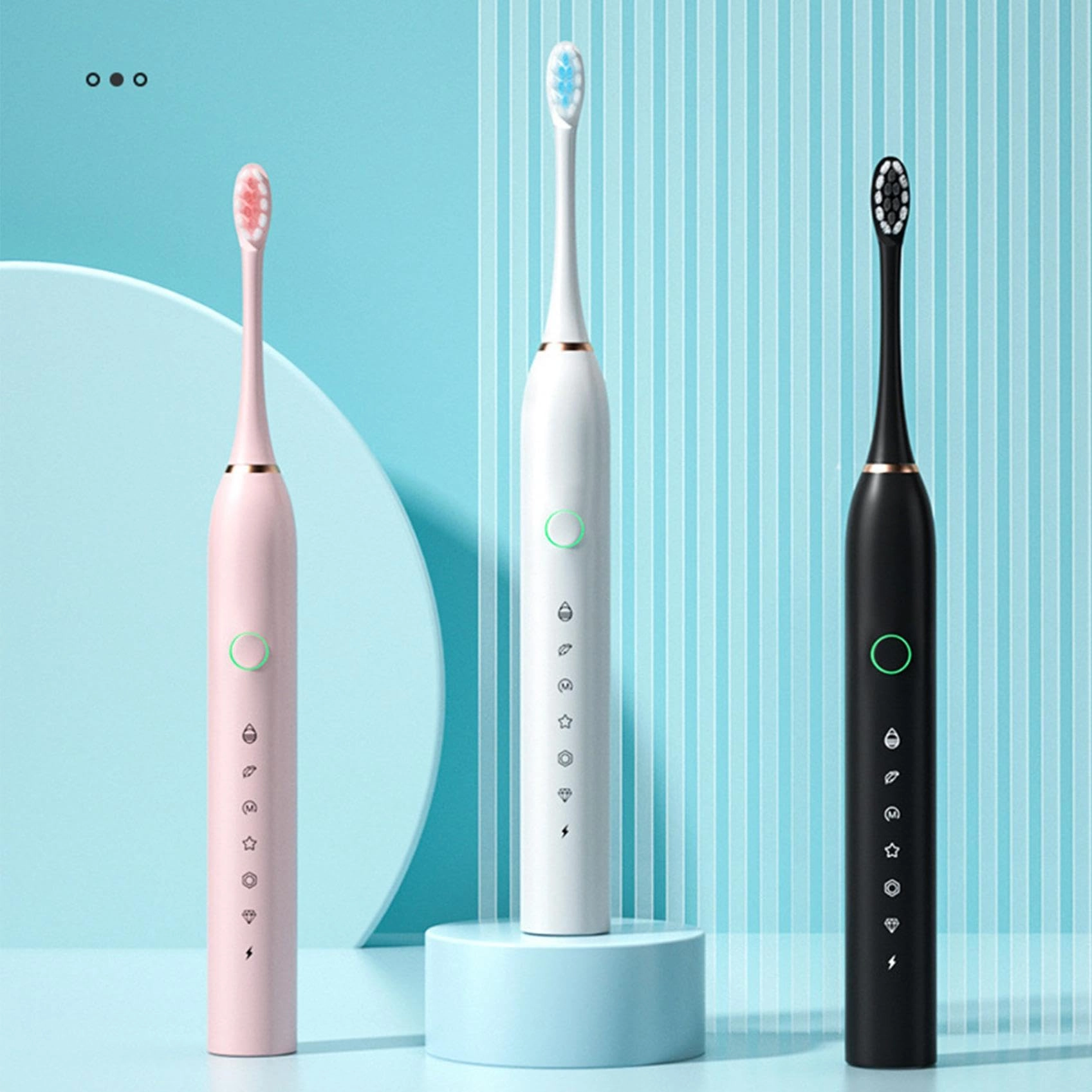 Series Ultra - 8 Brush Heads Rechargeable