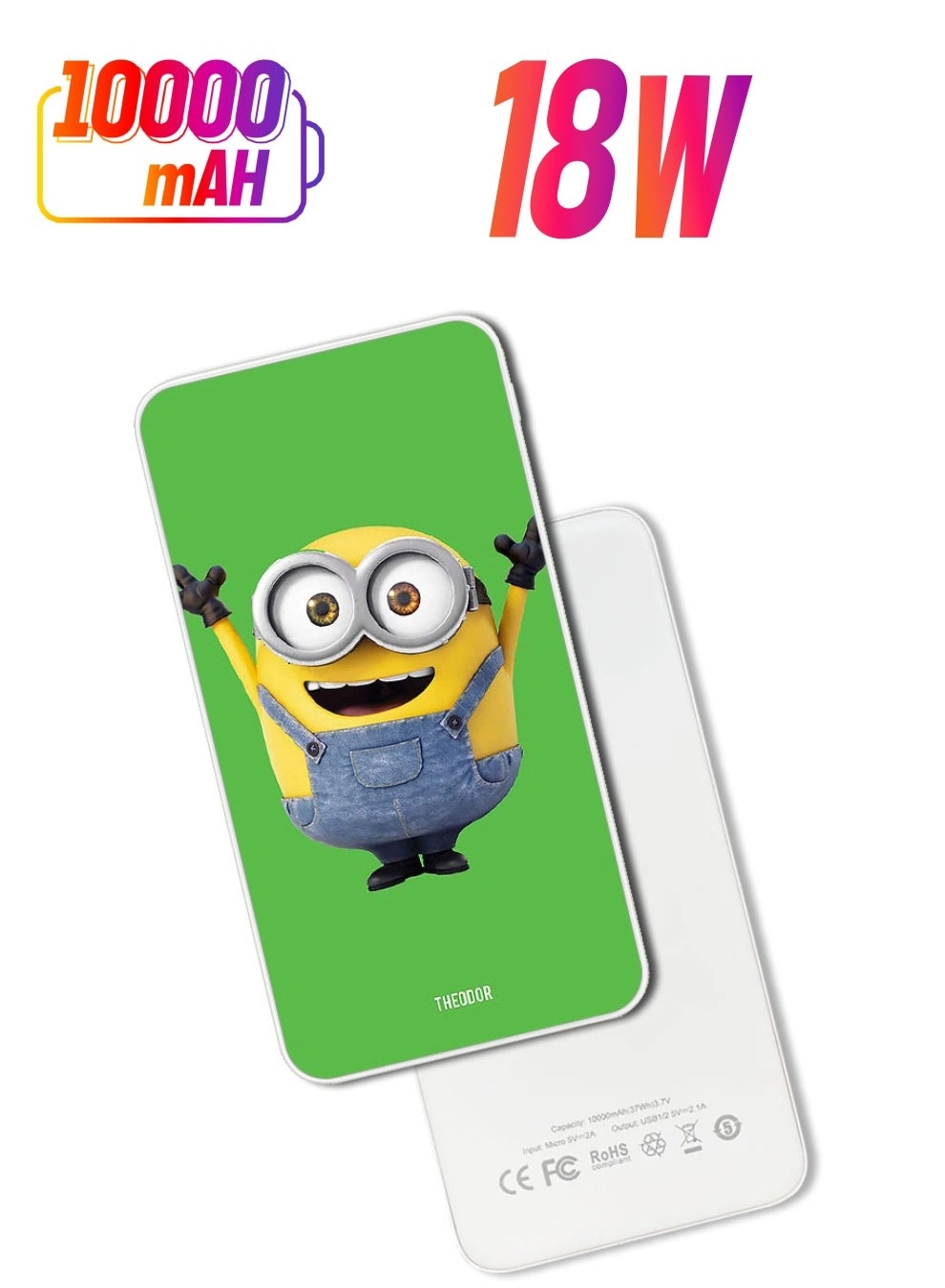 EX_PPBA356 - 10000 mAh 18W