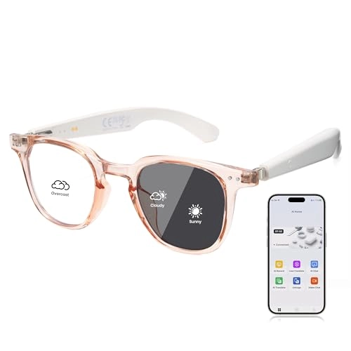 AI Smart Photochromic Glasses - 1 GB