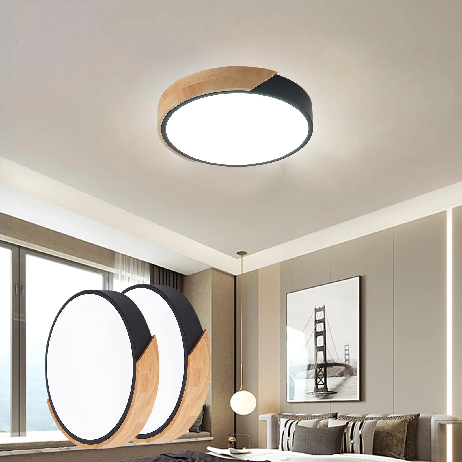24W Led Ceiling Light - 6000K no dimming