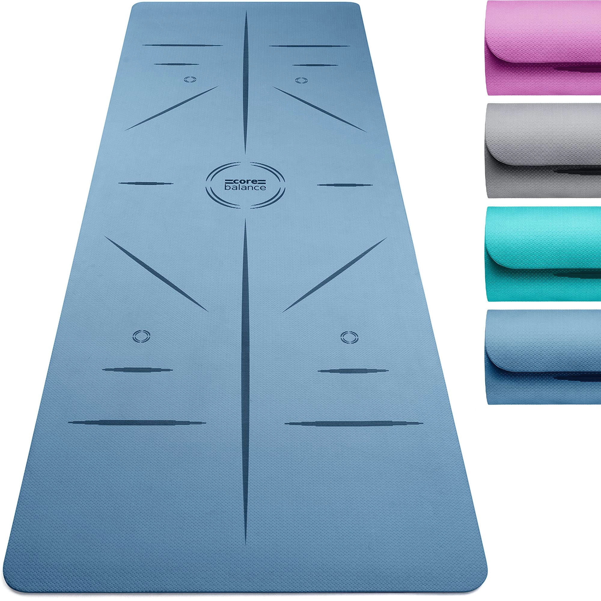 CORE BALANCE Yoga Mat - Thermoplastic Elastomers 6mm