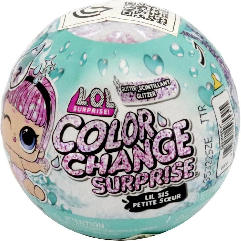 MGA Entertainment Glitter Color Change - Lil Sisters - Plastic Ages 4+