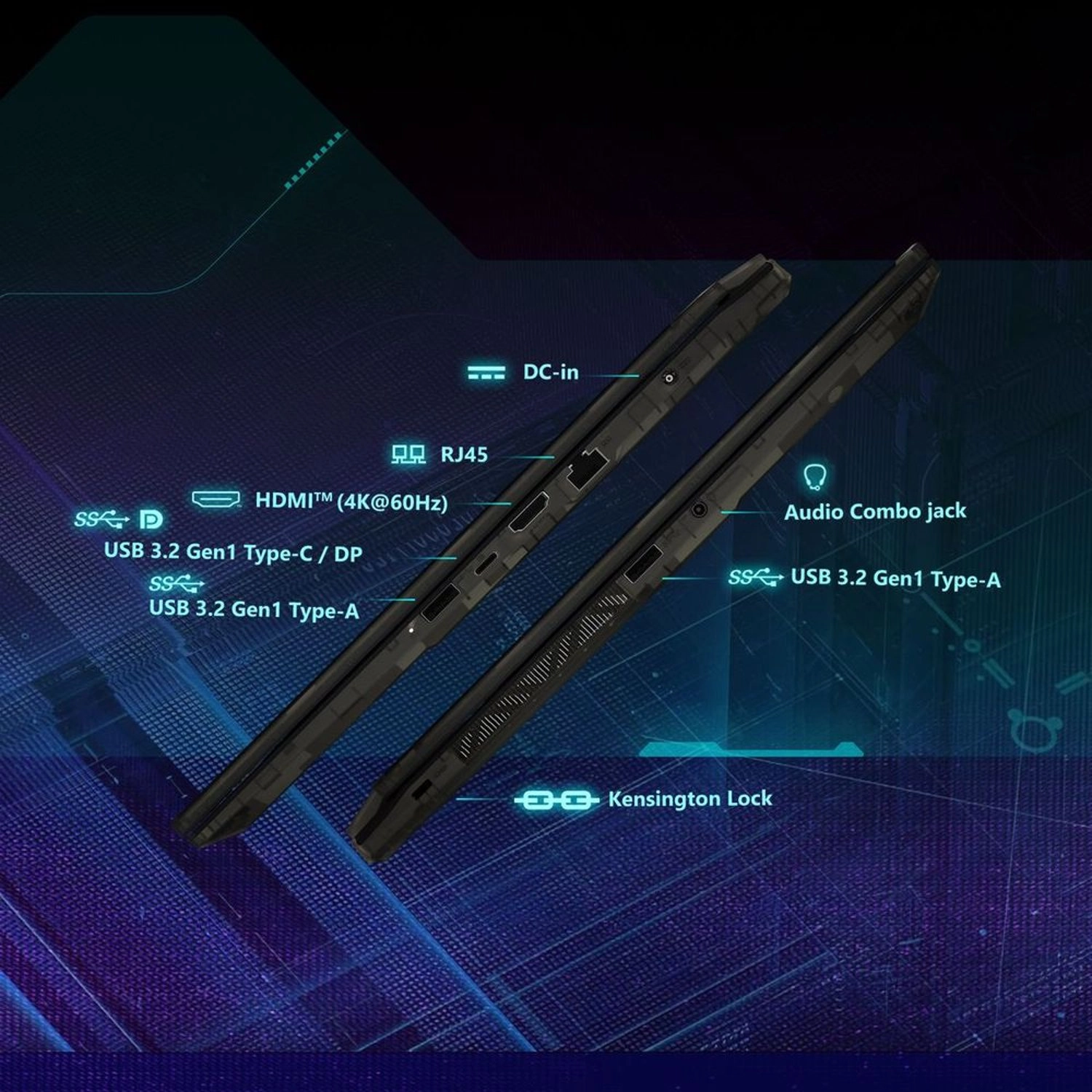 Cyborg 15 A13UDX - 15.6'' Core i7-13620H 16GB DDR5 1000GB SSD