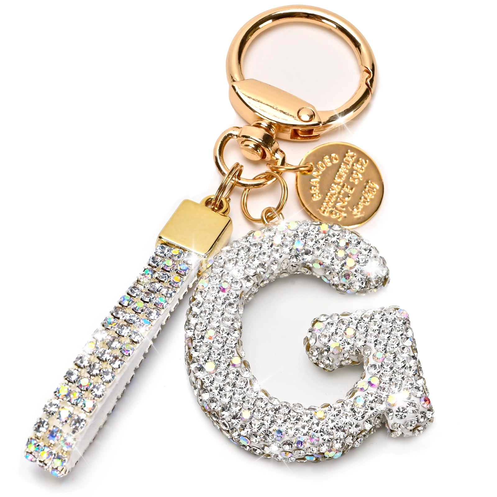 Initial Letter Keychain