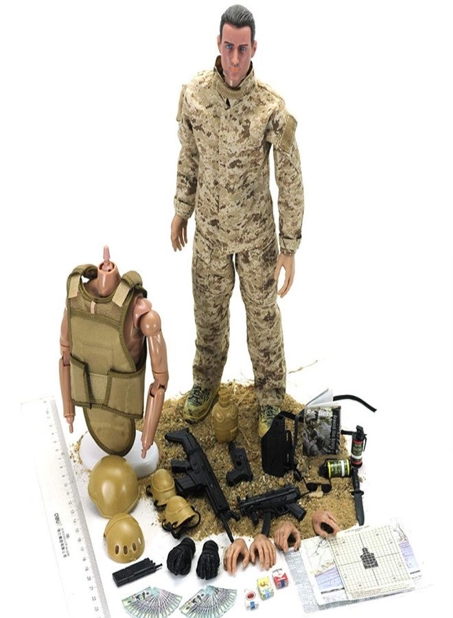 Action Figures Military Set - 12 Inch 1/6 Scale Weapons and Accessories (30 cm) (NB01)