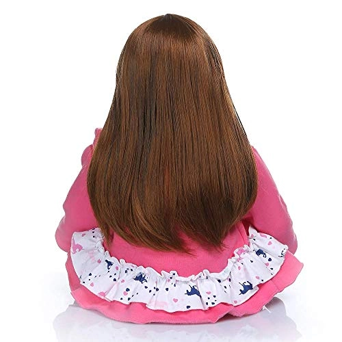 Fridolin Reborn Baby Doll - 24inch Long Hair Ages 3+ Pack