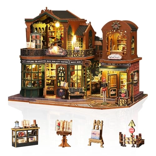 Miniature Dollhouse Kit - Paper Green