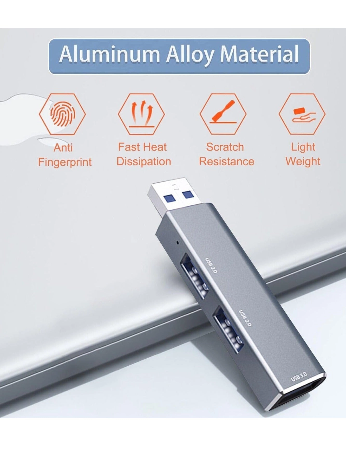 USB 3.0 Hub - 3 Ports 5 Gbps