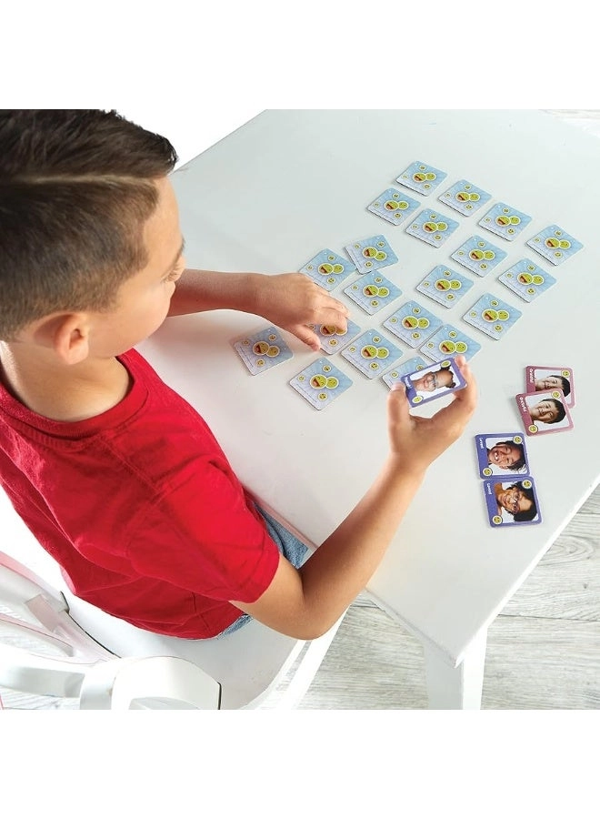 Express Your Feelings Memory Match Game - 5 - 12 years 80 pieces