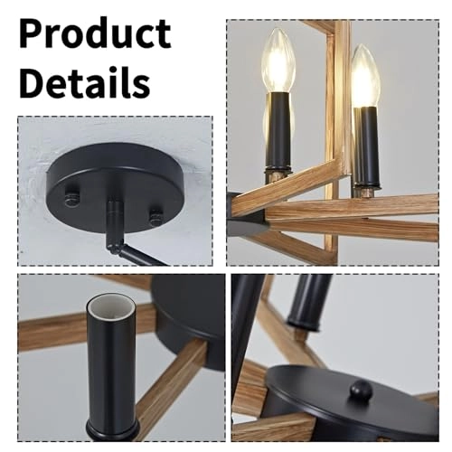 Industrial Lantern Chandeliers - Dimmable