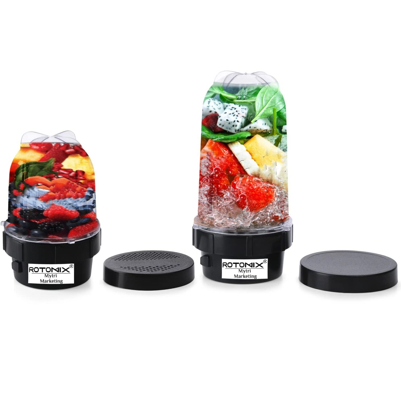 Rotomix Bullet Jar - 530 ML350 ML Pack