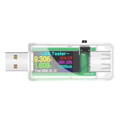 13 in 1 USB Tester - Color LCD Display High-Precision