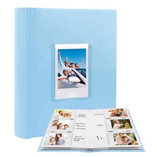2x3" 180 Pockets PU Leather Photo Album