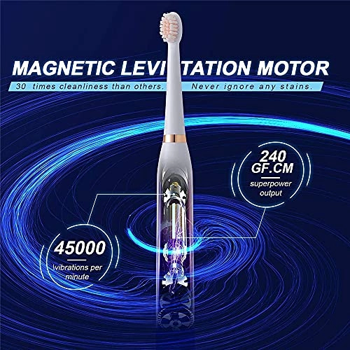 Electric Toothbrush - IPX7 USB Charging Ultrasonic 6 Modes