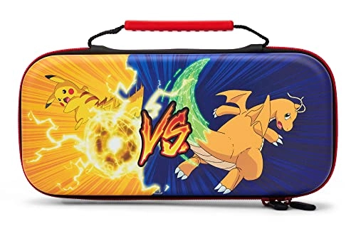Protection Case for Nintendo Switch - OLED Model Pokémon: Pikachu vs. Dragonite