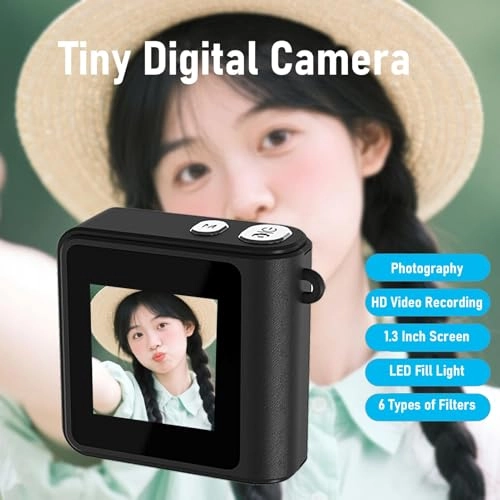 Keychain Retro Camera