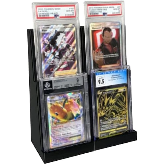 GRADED CARD DISPLAY SLAB STADIUM - 2 PACK