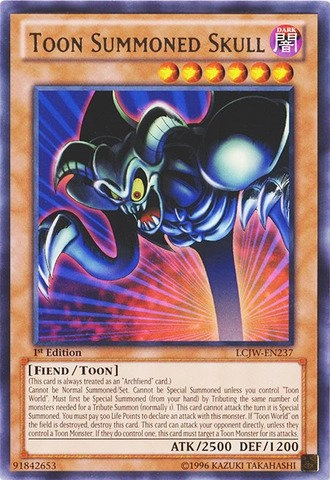 Konami Toon Summoned Skull LCJW-EN237 - 1pcs