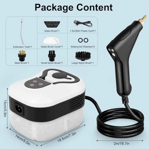 Steam Cleaner - 3.5 bar 1.2L
