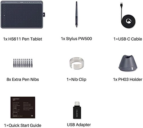 HS611 - 258.4 x 161.5mm 8192 Levels