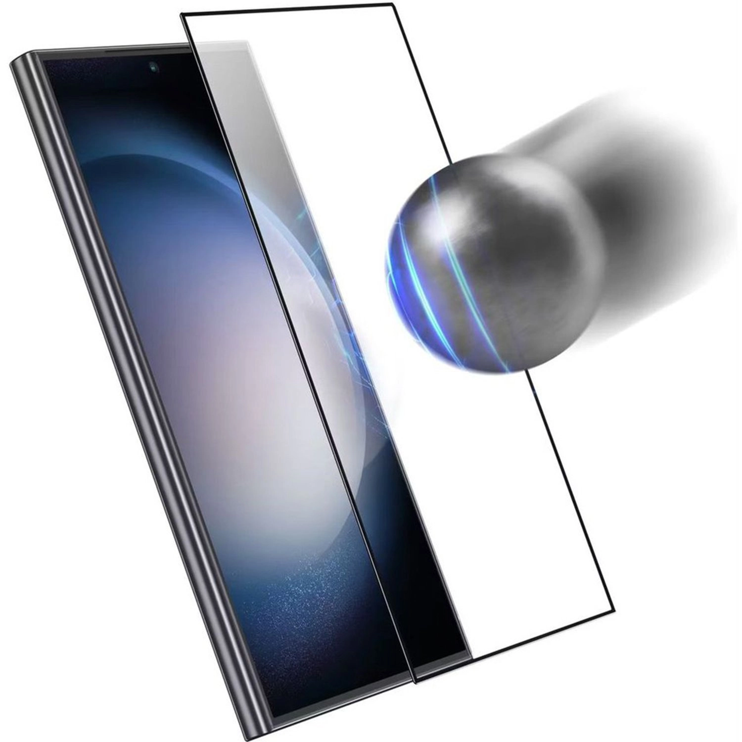 High-Definition Tempered Glass Screen Protector for Samsung Galaxy S24 Ultra