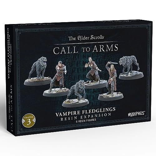 The Elder Scrolls: Call to Arms - Vampire Fledglings - 6 Figure Resin Expansion 32mm