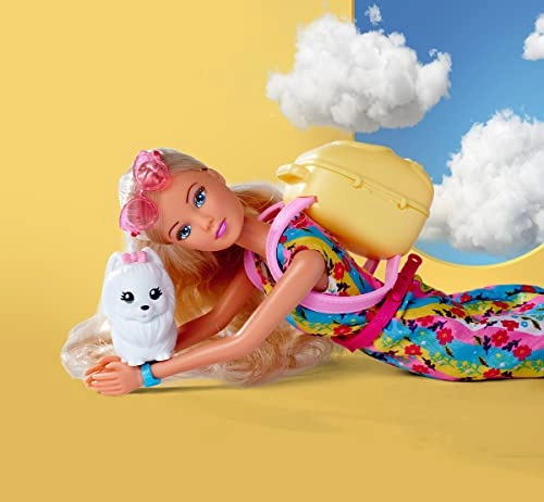 Steffi Love Dressing Doll - 29 cm Dog Backpack Ages 3+
