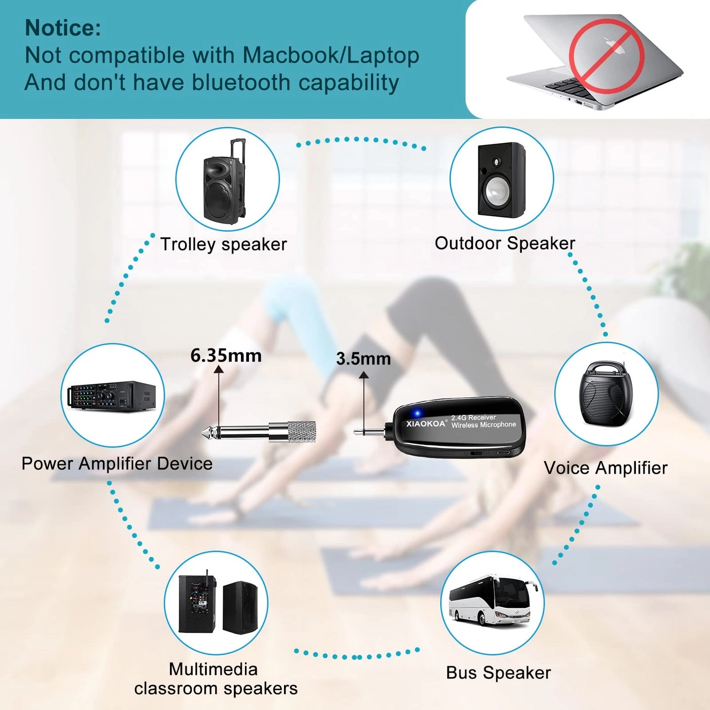 Wireless Microphone - USB Streaming