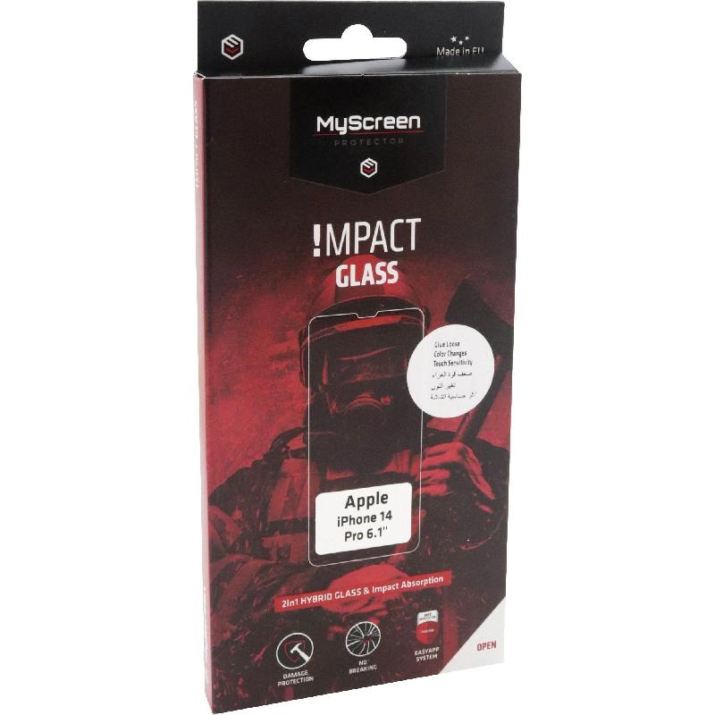 MyScreen Impact Glass - iPhone 15 Pro Privacy Filter