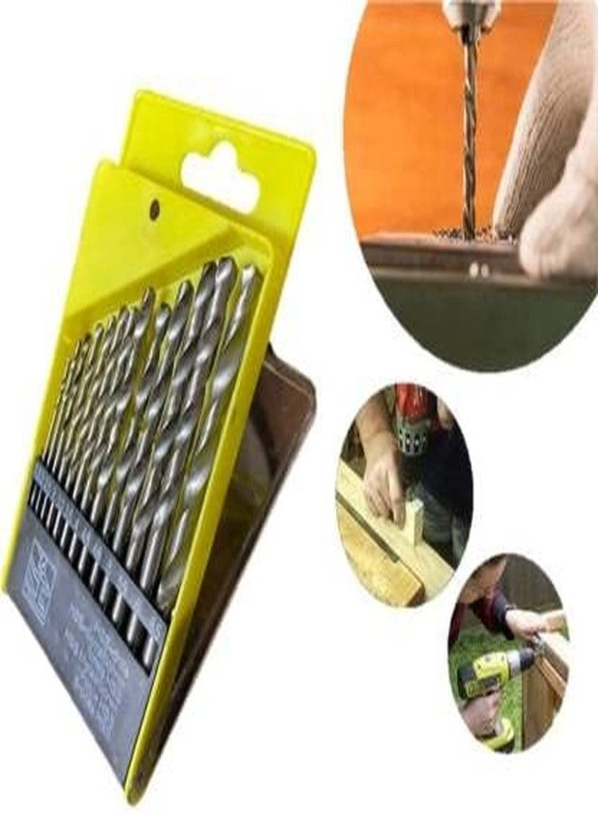 HSS drill bit - 1.5 to 10 + Wood drill bit set - Wood Pack of 2