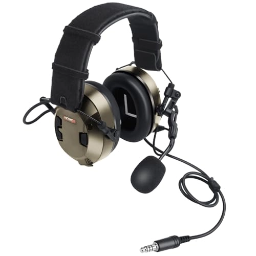 7.0 mm Earmuffs Headphone - NRR 26dB TP-120 U-174 Connector