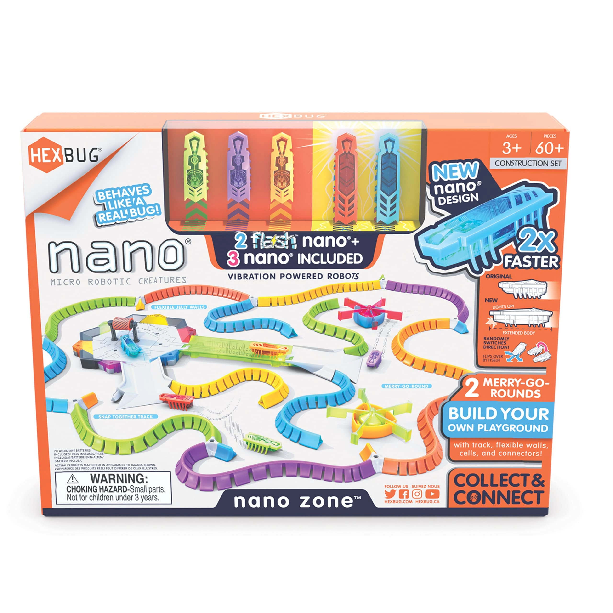 hexbug Flash Nano nano Zone - HEXBUG nano creatures - 3 years+