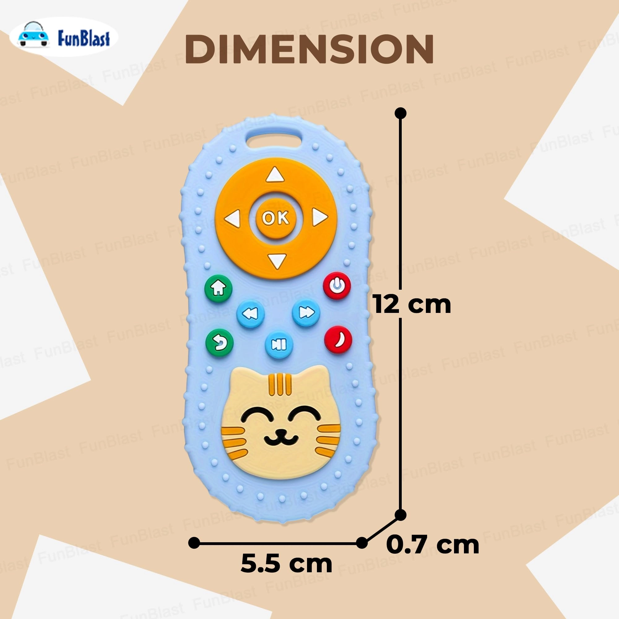 Remote Teether - Silicone