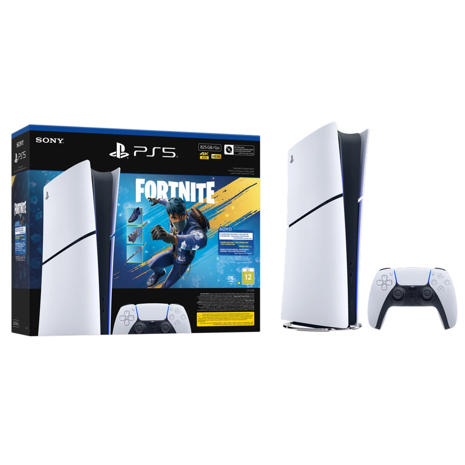 PlayStation 5 Digital Edition - 825GB Bundle