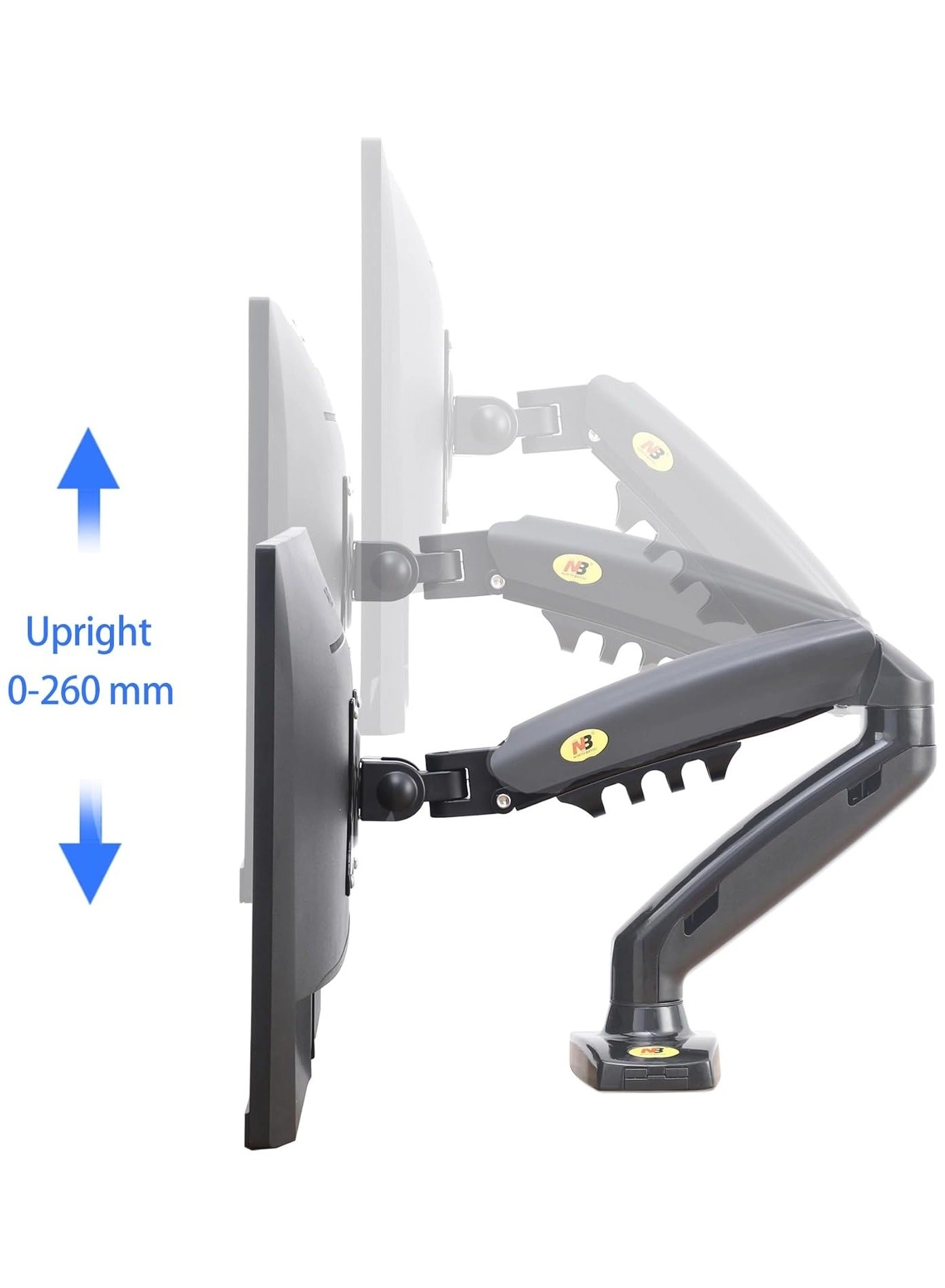 Monitor Desk Mount Stand - 17in-30in