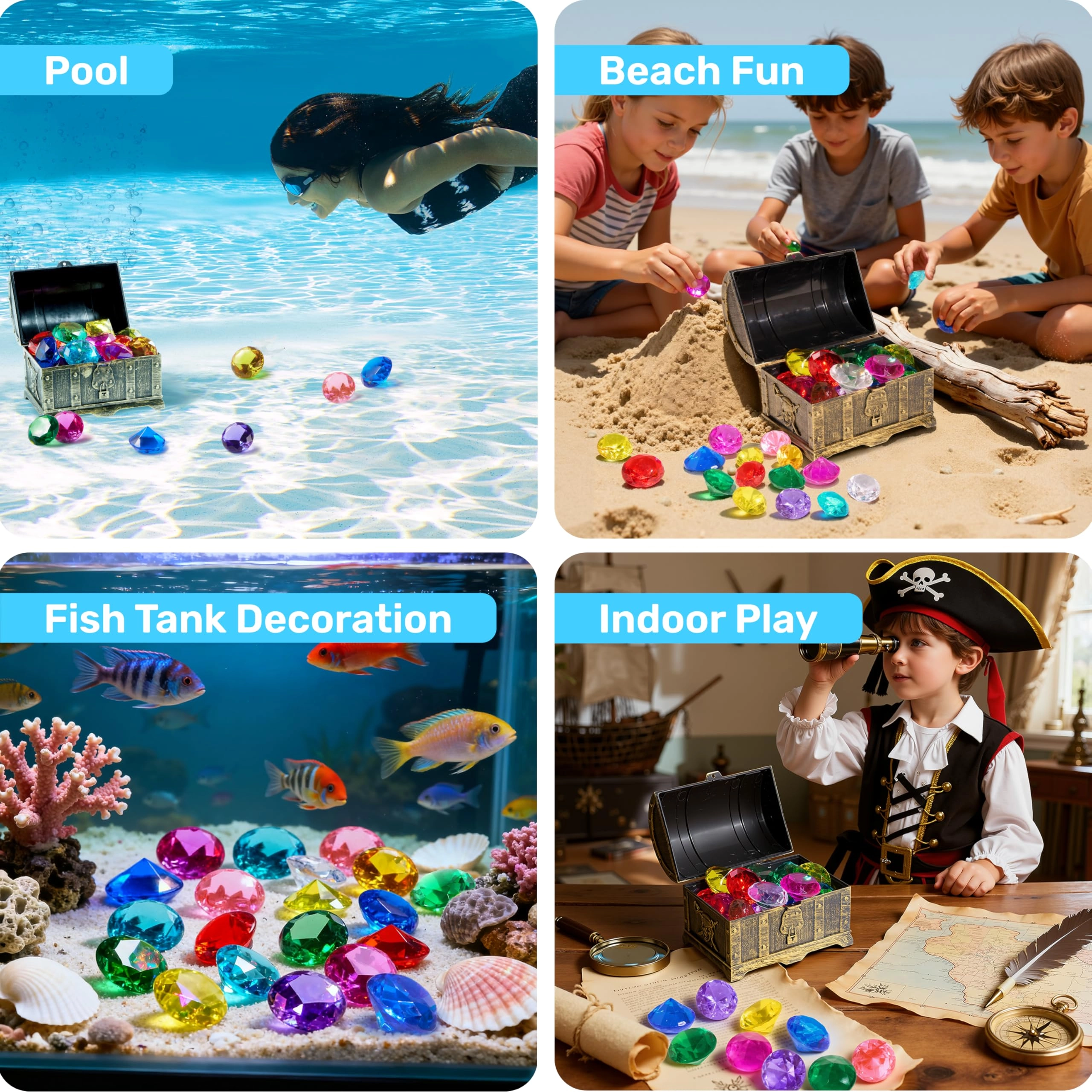 Diving Gems - Treasure box