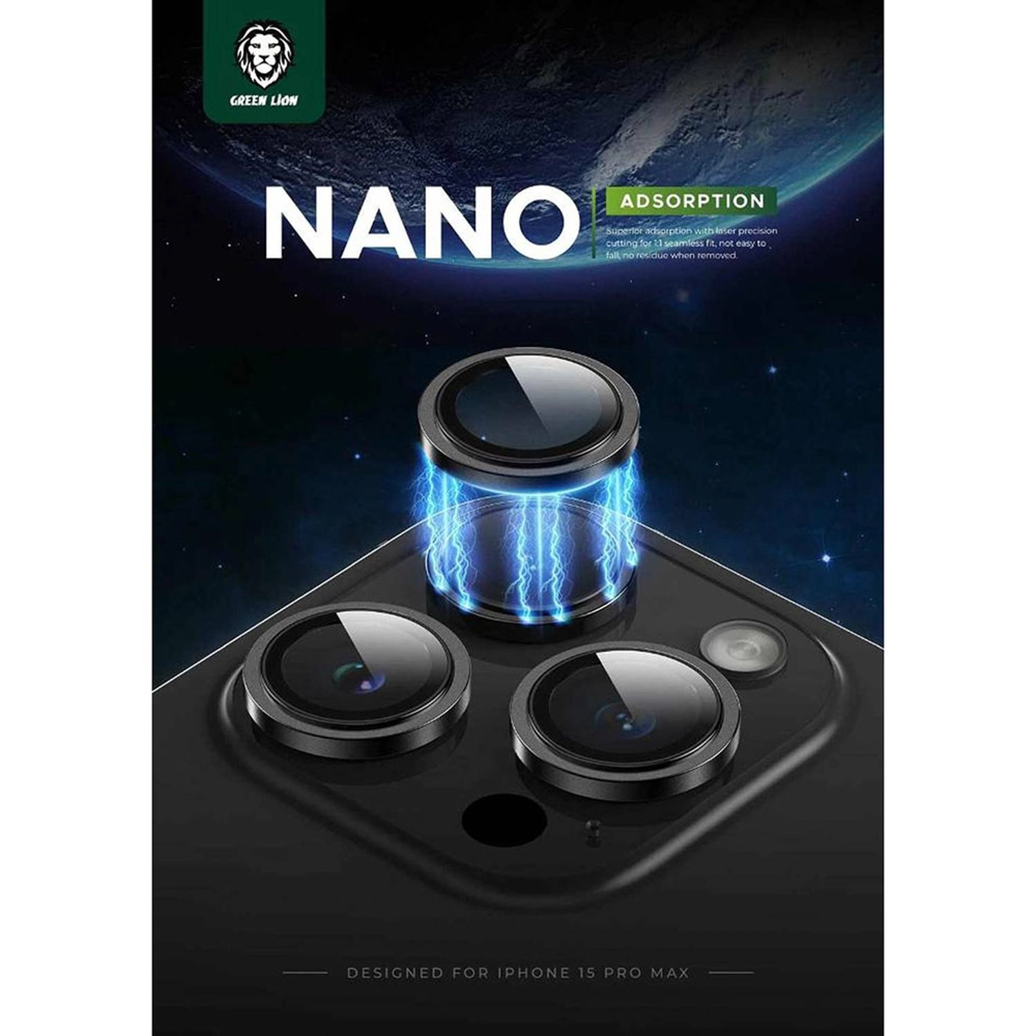 HD Tempered Glass Camera Lens Protector for iPhone 15 Pro / iPhone 15 Pro Max