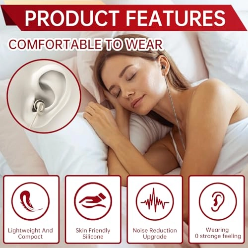Sleeping Headphones Wired Earbud