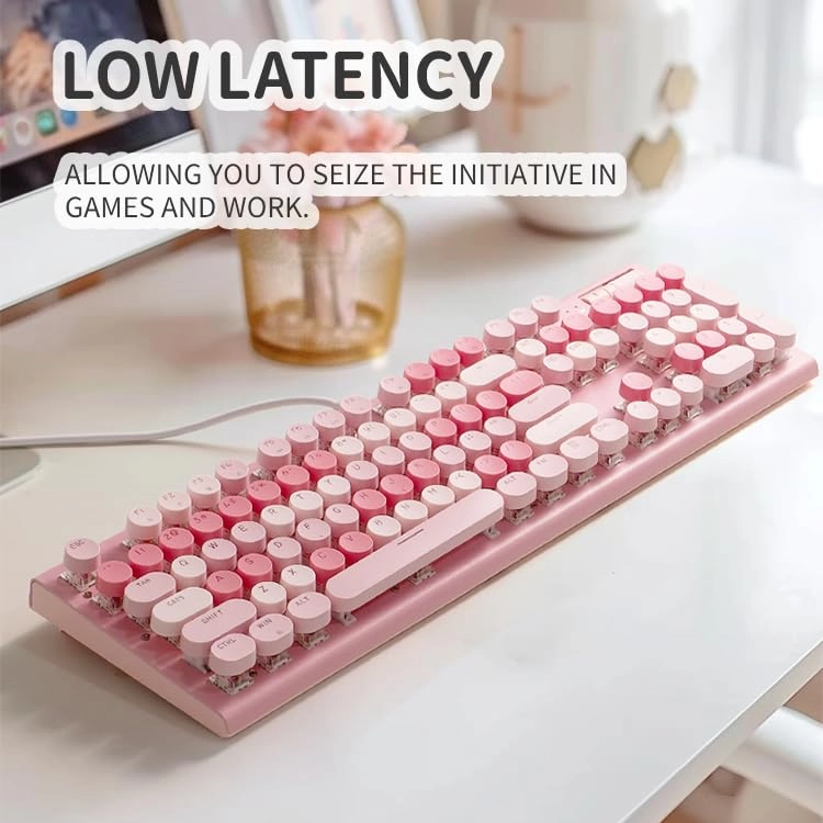 Cute Keyboard - 104-Key Layout Wired